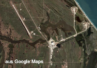 Raumfahrtzentrum Cape Canaveral Foto