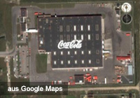 Coca-Cola Werk in St. Petersburg Foto