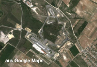 Rennstrecke in Ungarn, der Hungaroring Foto